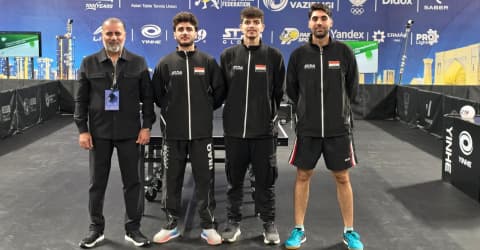 منتخب العراق لتنس الطاولة يبلغ ربع نهائي آسيا بعد غياب 40 عاماً