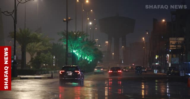 طقس العراق: أمطار رعدية هذه الليلة ونهار الأربعاء