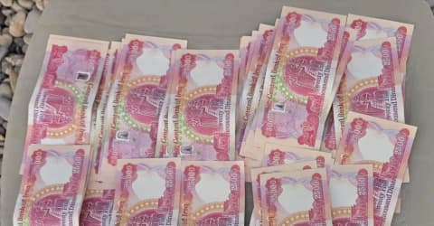 منفذا الشيب والشلامجة يضبطان مسافرين بحوزتهما عملة مزيفة