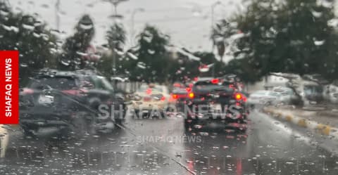 طقس العراق.. استمرار الأمطار مع انحسارها نحو الجنوب والشرق