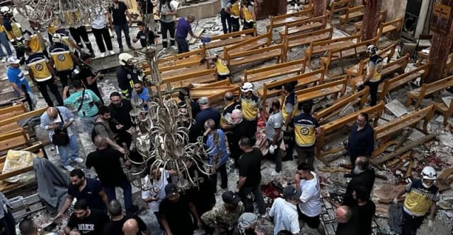 17 قتيلا ومصابا بهجوم على كنيسة في الأردن