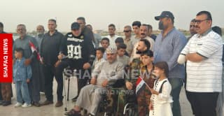 جرحى وذوو شهداء الأمن العراقي يطالبون بحسم ملف "الأراضي" في البصرة (صور)