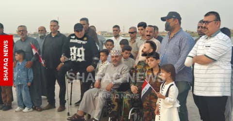 جرحى وذوو شهداء الأمن العراقي يطالبون بحسم ملف "الأراضي" في البصرة (صور)