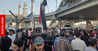 العشرات يتظاهرون في النجف لإحياء "ذكرى تشرين": لن تموت