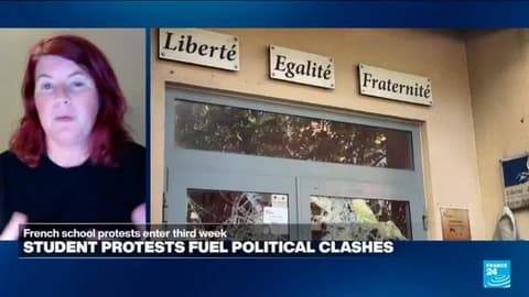 'We are effectively maiming young people' - expert questions France's response to student protests