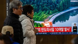 North Korea fires 'around a dozen' ballistic missiles amid rising tensions with South Korea
