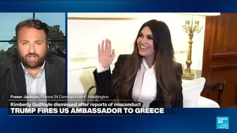 Trump asks Greece ambassador to resign amid ethics scandal