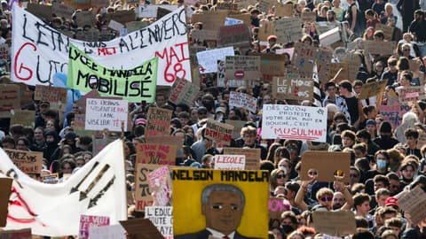 France erupts overs schools: Why the violence surrounding surprise movement?