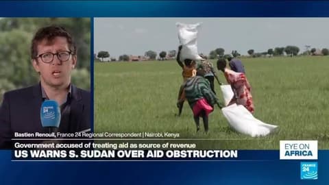 US threatens South Sudan with sanctions over aid obstruction