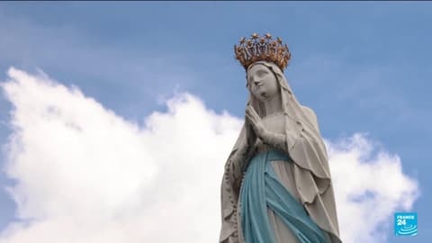 Pope Leo visits Lourdes pilgrimage site