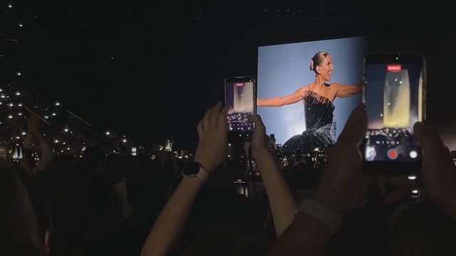Behind the scenes of Céline Dion's high-tech comeback
