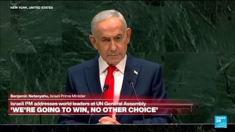 REPLAY: Israeli Prime Minister Benjamin Netanyahu speaks at the UNGA