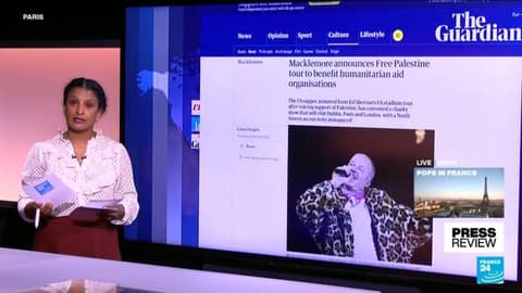 US rapper Macklemore announces 'Free Palestine' tour after Ed Sheeran saga