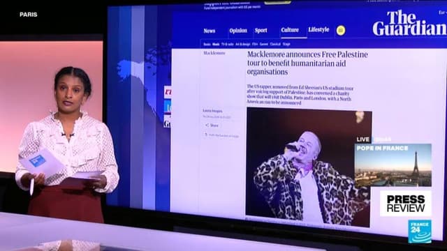 US rapper Macklemore announces 'Free Palestine' tour after Ed Sheeran saga