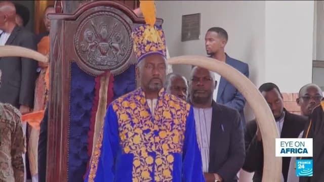 Ex-TV anchor crowned as king in Uganda after succession fight