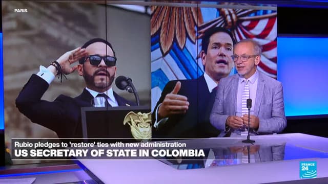 US Rubio pledges to 'restore' ties with Colombia's new, Trump-friendly leader