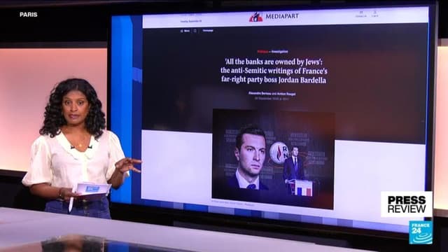 French far-right leader Bardella denies anti-Semitism allegations