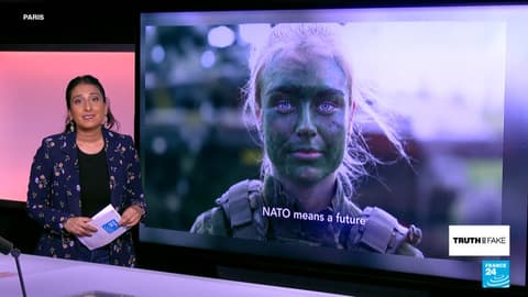 Viral NATO video falsely framed as ‘war propaganda’ against Russia