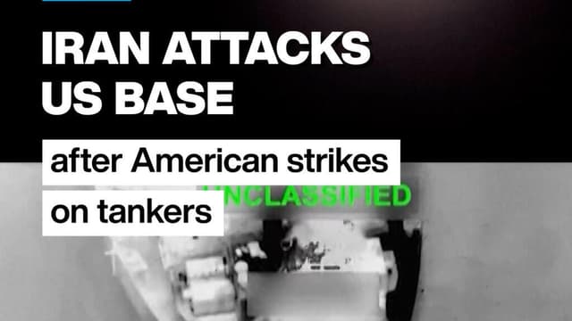 Iran attacks US base after American strikes on tankers