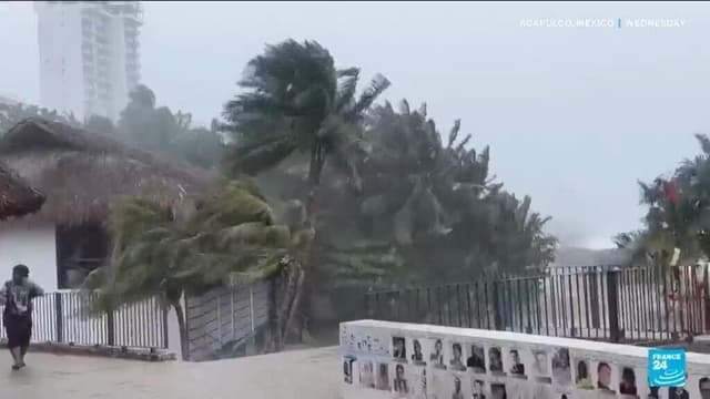 Fears of flooding, landslides as Hurricane Polo churns off Mexico coast