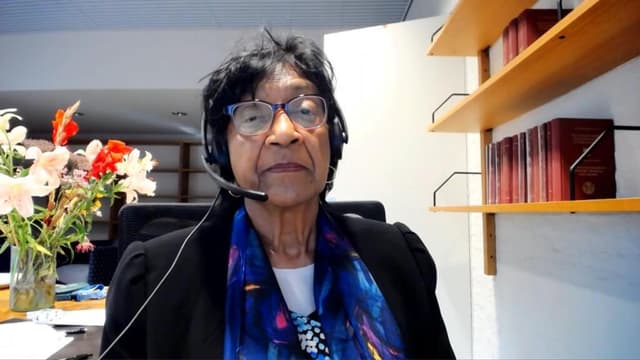 US sanctions on ICC are 'a shock' and 'unacceptable', Nobel peace laureate Navi Pillay says