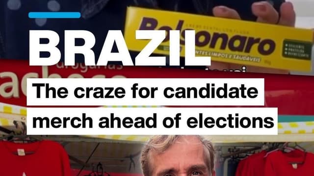 Brazil: The craze for candidate merch ahead of elections