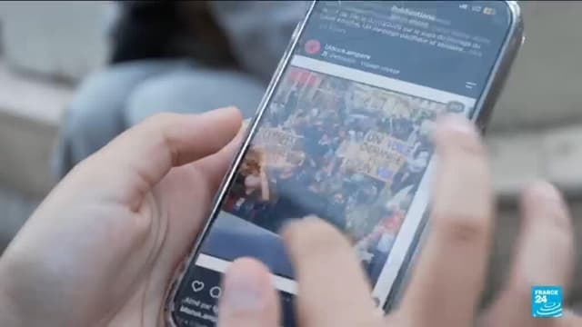 Calls to block social media platforms for minors in France amid school protests