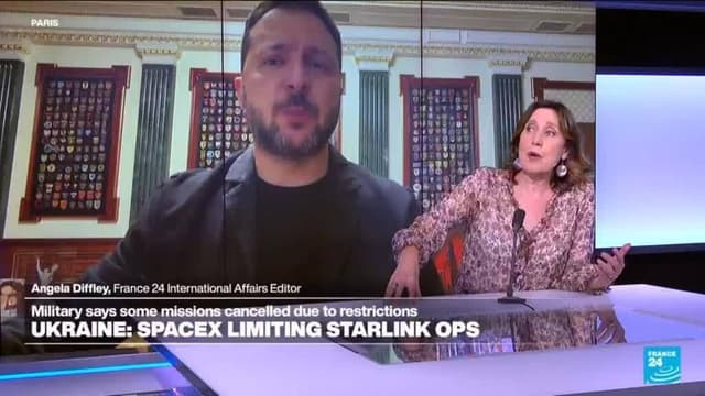 Ukraine asking US, SpaceX and NATO to clarify Starlink limitations