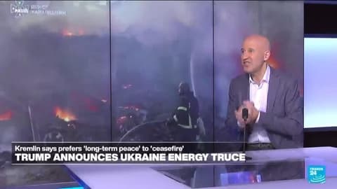 Russian continues to strike Ukraine despite Trump's announcement of an 'energy ceasefire'