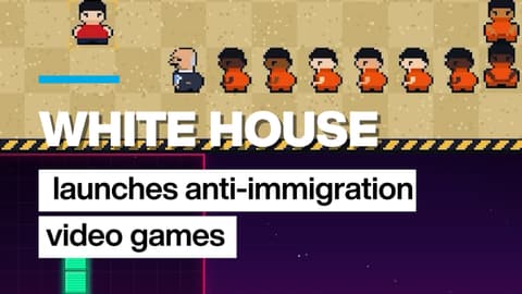 Trump administration unveils anti-immigration video games