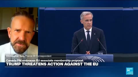 Trump threatens EU over 'hostile' Canada association plan