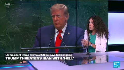 US President warns Tehran at UN but says talks ongoing