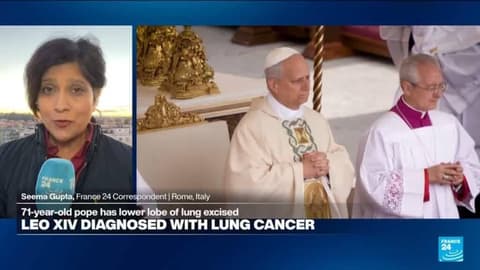 Pope Leo XIV recovering after lung cancer operation