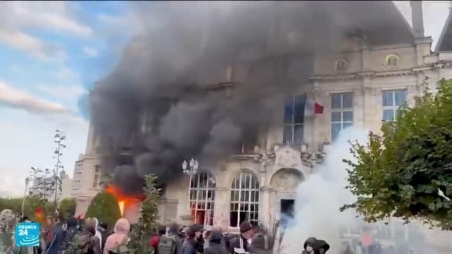 فرنسا: حريق بلدية ليموج يقود إلى توقيف ناشط من اليسار المتطرف وسط جدل حول الأدلة