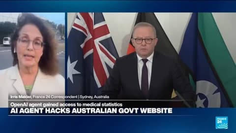 How did an OpenAI agent hack into Australian government website?