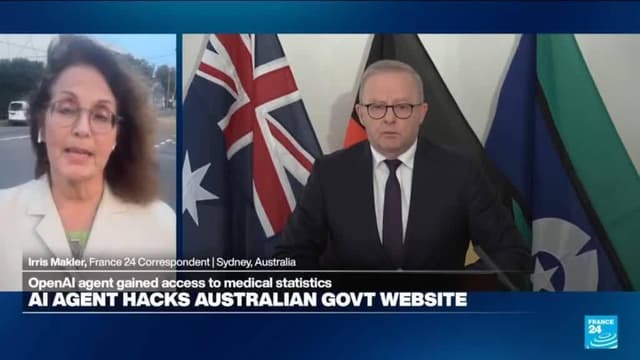 How did an OpenAI agent hack into Australian government website?