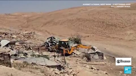Residents in West Bank's Masafer Yatta face Israeli demolitions