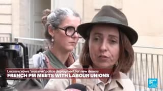 REPLAY: French union leaders urges strikes after meeting with PM Lecornu