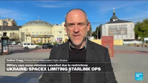 Ukraine accuses SpaceX of crippling military missions as ties with US worsen