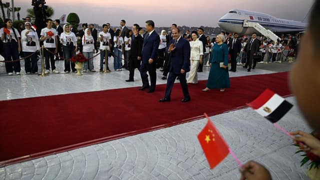 Xi calls on Mideast nations to be ‘masters of their own affairs’ in rare Egypt visit