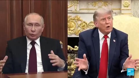 Putin and Trump discuss Ukraine in 'extremely frank' call