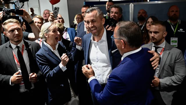 "Ready to talk": German far-right celebrates victory