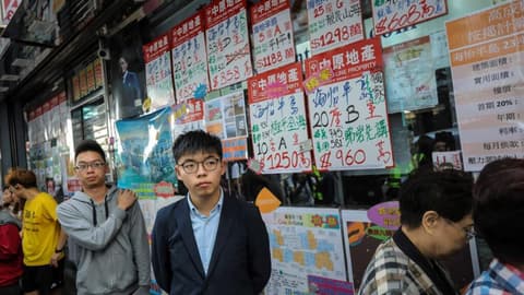 Hong Kong democracy activist Joshua Wong pleads guilty to foreign collusion