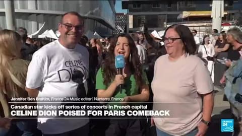 'The excitement is just too much!': Celine Dion poised for emotional comeback in Paris