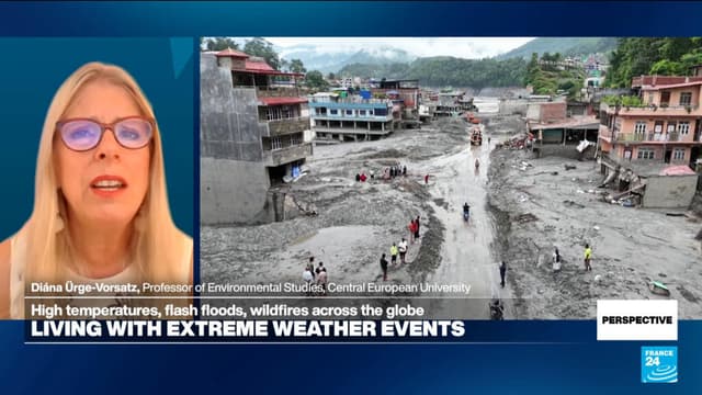 Expert warns of 'hotter summers, more wildfires, more drought and more floods'