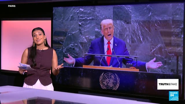Fact-checking Trump’s speech at the United Nations General Assembly