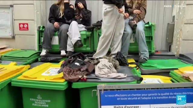French youth demand answers as education protests enter third week