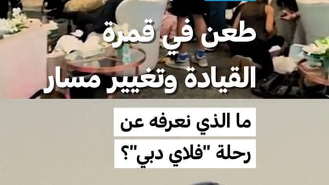 طعن في قمرة القيادة وتغيير مسار.. ما الذي نعرفه عن رحلة "فلاي دبي"؟