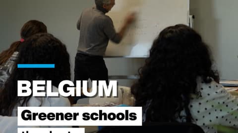 Belgium: Greener schools thanks to European funding