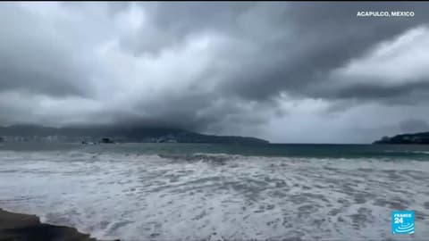 Hurricane Polo churns off Mexico
